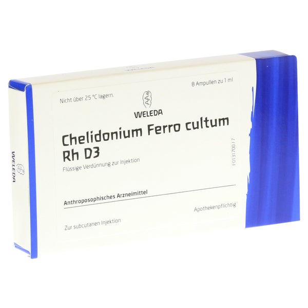 Chelidonium Ferro Cultum Rh D 3 Ampullen 8X1 ml