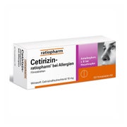 Cetirizin ratiopharm 10 mg Allergietabletten 50 St