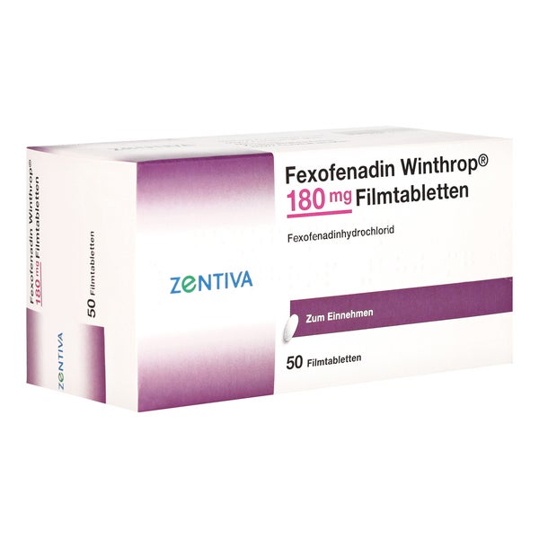 FEXOFENADIN Winthrop 180 mg Filmtabletten 50 St