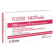 FOSTER NEXThaler 100/6 µg 120 ED Inhalationspulver 1 St
