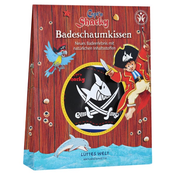 Lüttes Welt Badeschaumkissen Captn Shark 50 g