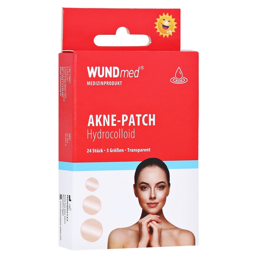 AKNE Patch Hydrocolloid 3 Größen 24 St