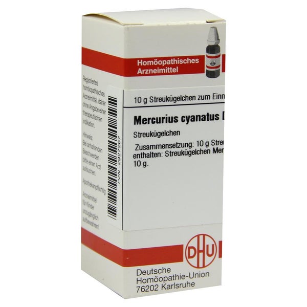 Mercurius Cyanatus D 6 Globuli 10 g