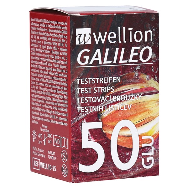 Wellion Galileo Blutzuckerteststreifen 50 St