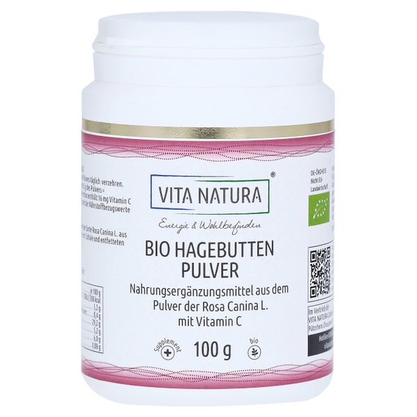 Hagebutten Pulver Bio 100 g