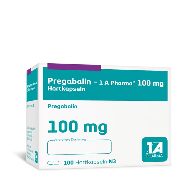 Pregabalin-1a Pharma 100 mg Hartkapseln 100 St
