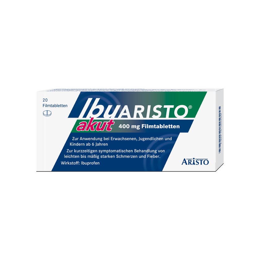 Ibuaristo akut 400 mg Filmtabletten 20 St
