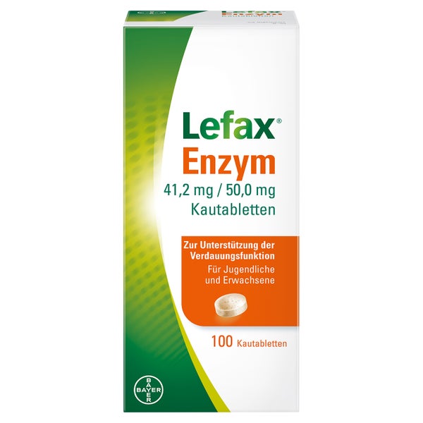 Lefax Enzym zur Unterstützung der körpereigenen Verdauung 100 St