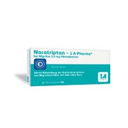 Produktabbildung: Naratriptan HEXAL 2,5 mg 2 St