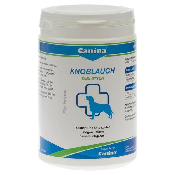 Canina Knoblauch Tabletten f.Hunde 140 St