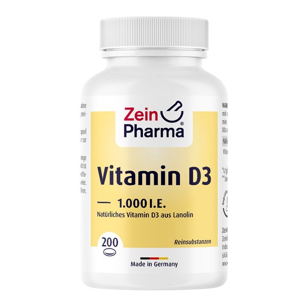 Vitamin D3 Kapseln 1.000 I.E. 200 St
