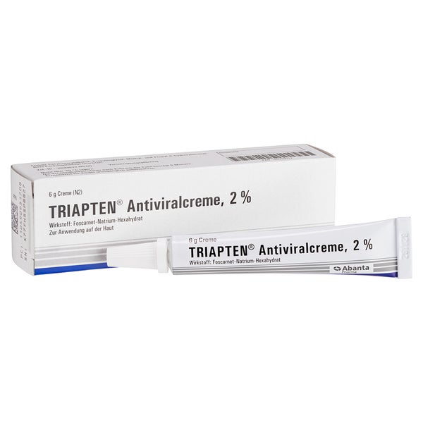 Triapten Antiviralcreme, 2%, Creme 6 g