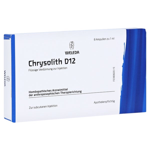 Chrysolith D 12 Ampullen 8X1 ml