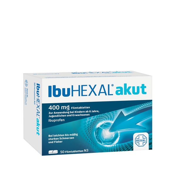 IbuHEXAL® akut 400 mg 50 St