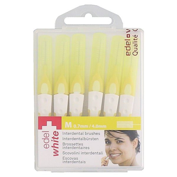 Edelwhite pro Interdent.bür.m 0,7mm-4mm 6 St