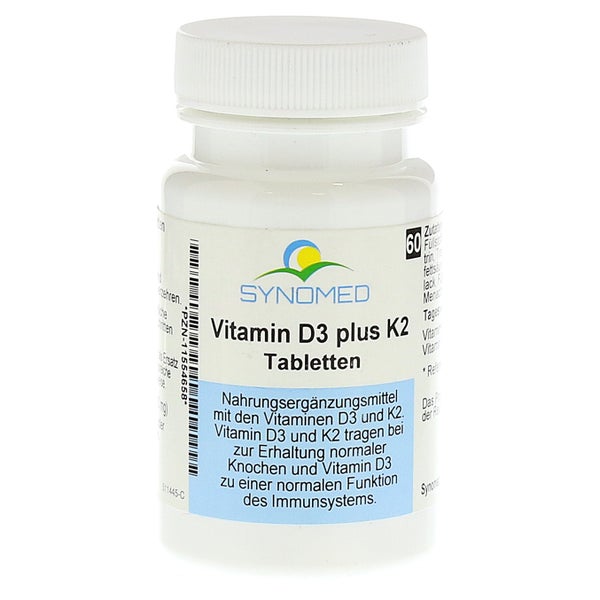 Vitamin D3 PLUS K2 Tabletten 60 St