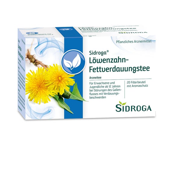 Sidroga Löwenzahn Tee Filterbeutel 20X1,5 g