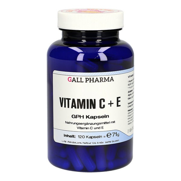 Vitamin C+E GPH Kapseln 120 St