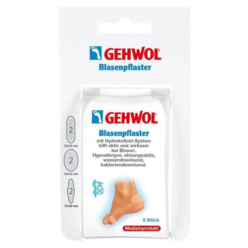 Gehwol Gehwol Blister Plaster with Hydrocolloid System - Sorted 6 pcs