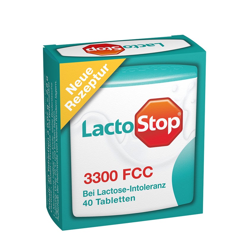 Lactostop 3.300 FCC Tabletten Klickspender 40 St