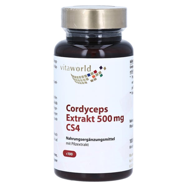 Cordyceps Extrakt 500 mg Kapseln 100 St