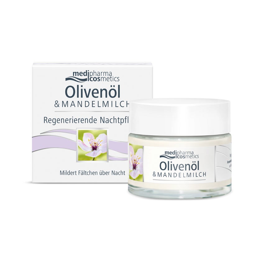 Medipharma Oliven-Mandelmilch Regenerierende Nachtpflege 50 ml