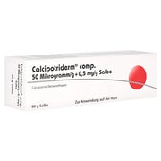 CALCIPOTRIDERM comp.50 µg/g + 0,5 mg/g Salbe 60 g