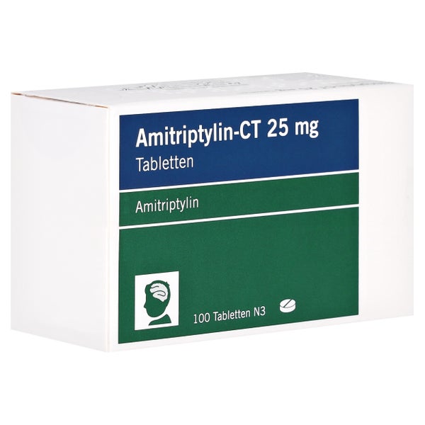 Amitriptylin-ct 25 mg Tabletten 100 St