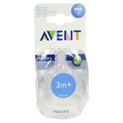 Avent Sauger Airflex 3-Loch 2x mittlerer Nahrungsfluss 2 St