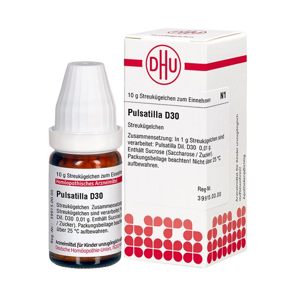 Pulsatilla D30 Globuli 10 g