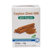 Ceylon-Zimt 500 Aktiv Kapseln 120 St