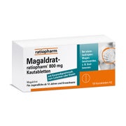 Produktabbildung: Magaldrat ratiopharm 800 mg Kautabletten 50 St