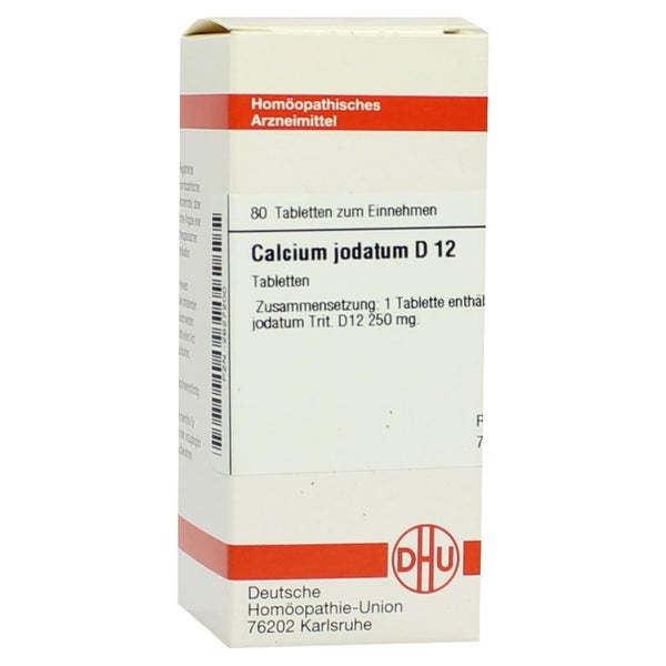 Calcium Jodatum D 12 Tabletten 80 St