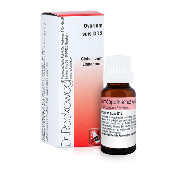 Dr. Reckeweg Ovarium Suis D12 Globuli 10 g