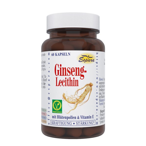 Ginseng Lecithin Kapseln 60 St