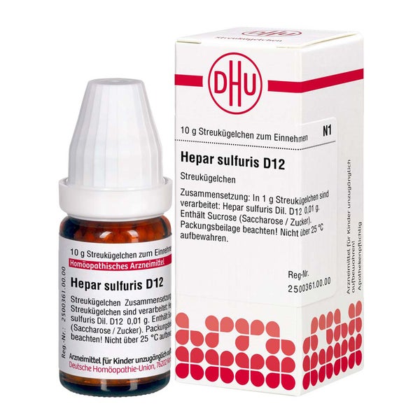 Hepar sulfuris D12 Globuli 10 g