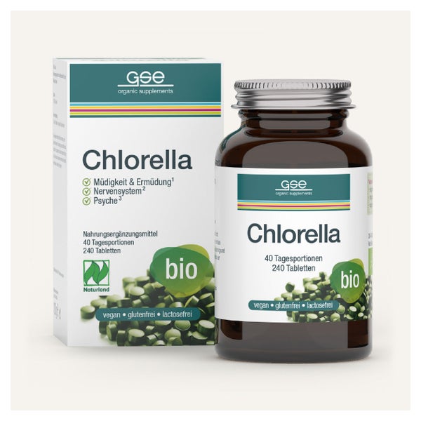 GSE Naturland Bio Chlorella (Tabletten) 240 St