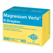 Produktabbildung: Magnesium Verla N Dragees 200 St