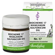 Produktabbildung: Biochemie 17 Manganum sulfuricum D 6 Tab 80 St