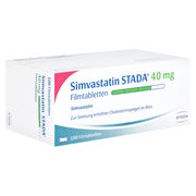 Simvastatin Stada 40 mg Filmtabletten 100 St