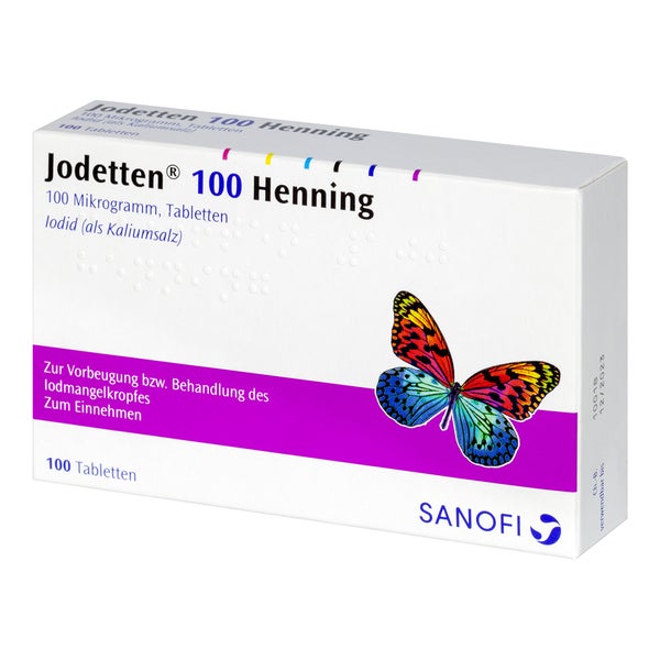 Jodetten 100 Henning Tabletten 100 St