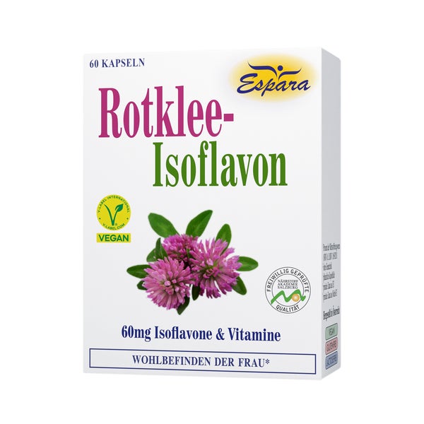 Rotklee Isoflavon Kapseln 60 St
