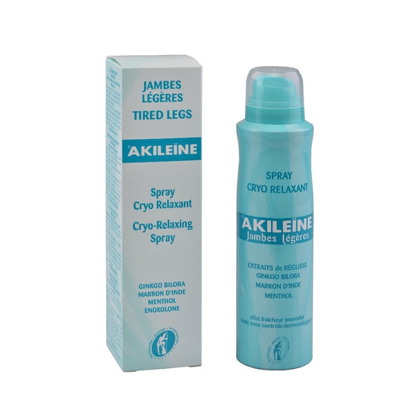 Akileine Jambes Lourdes Kälte Spray 150 ml