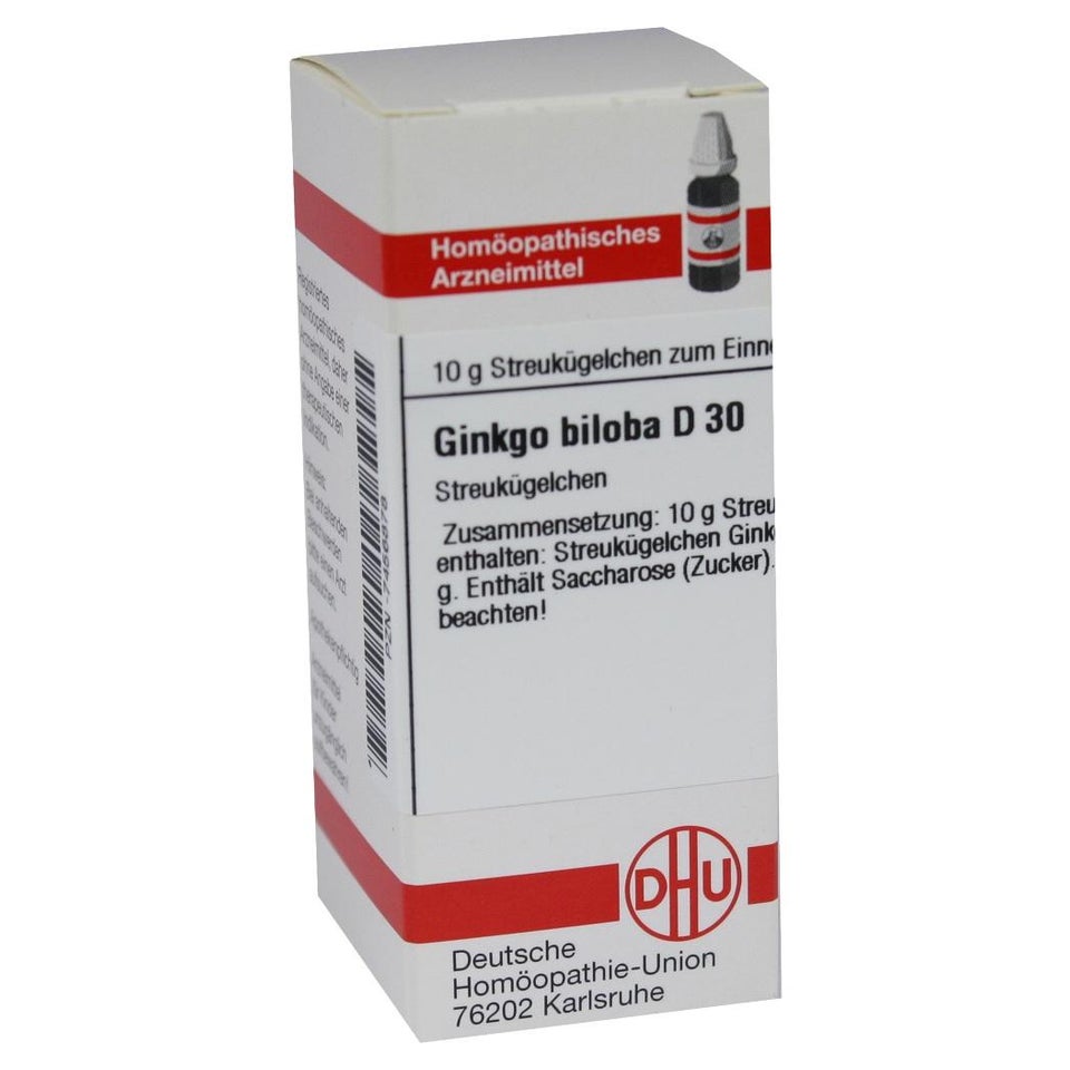 GINKGO BILOBA D 30 Globuli online kaufen medpex
