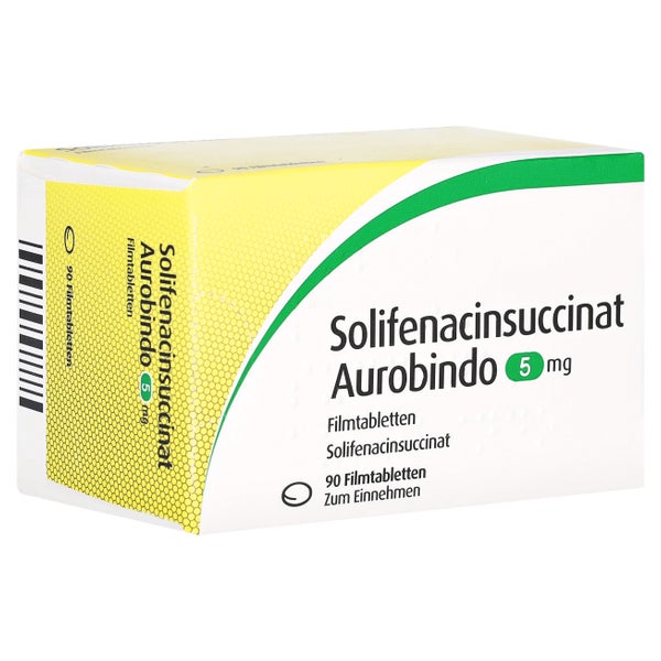 SOLIFENACINSUCCINAT Aurobindo 5 mg Filmtabletten 90 St