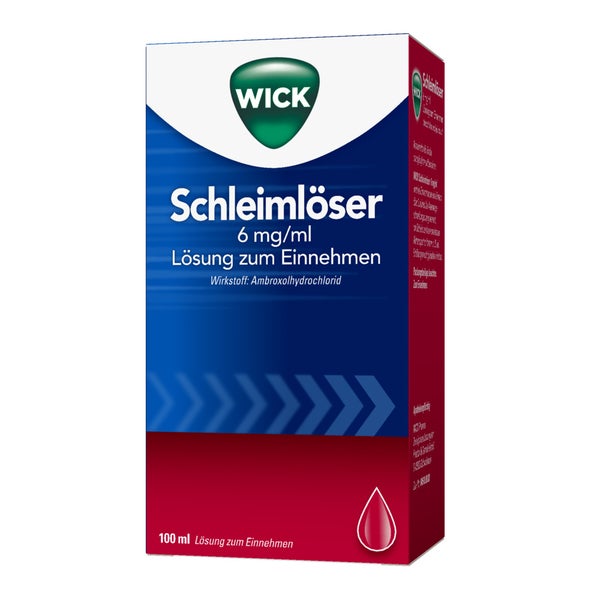 WICK Schleimlöser 6 mg/ml Lösung zum Ein 100 ml