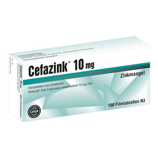 Cefazink 10 mg Filmtabletten 100 St