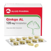 Produktabbildung: Ginkgo AL 120 mg Filmtabletten 30 St