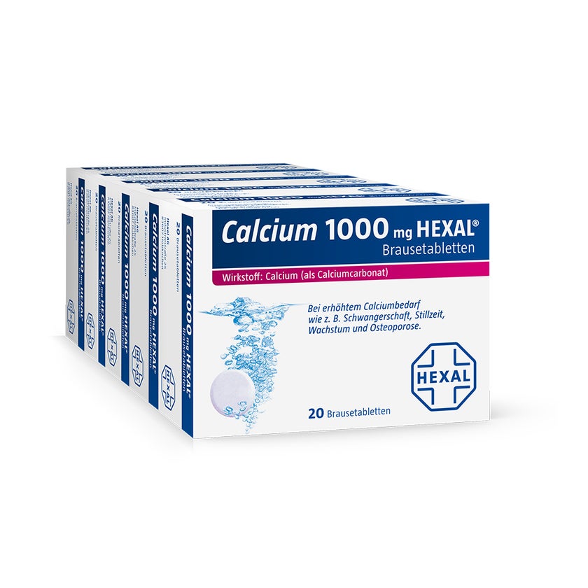 Calcium 1000 mg HEXAL 100 St