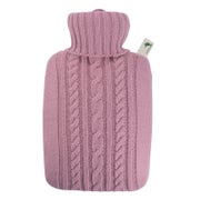 Wärmflasche Klassik 1,8 l mit Strickbezug pastell-rosa 1 St
